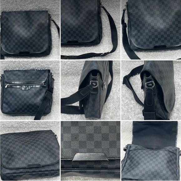 LOUIS VUITTON DAMIER GRAPHITE RENZO - Picture 7 of 16